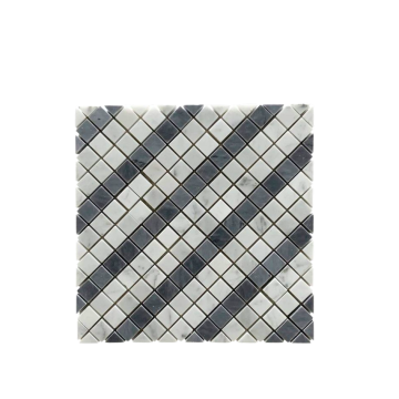 MATRIX MARBLE MOSAIC POLISHED CARRARA WITH BARDIGLIO 8