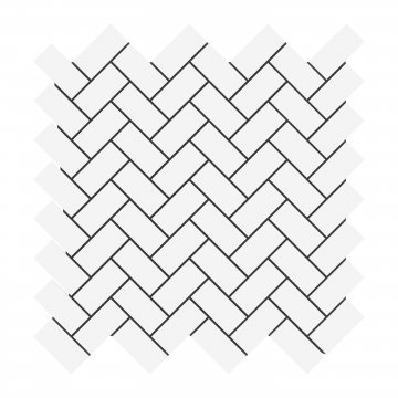 DOLOMITE MARBLE MOSAIC POLISHED HERRINGBONE 1