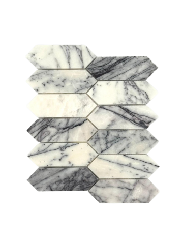 LILAC  MARBLE MOSAIC STRADA PICKET 