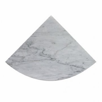 BIANCO CARRARA MARBLE CORNER SHELF POLISHED 