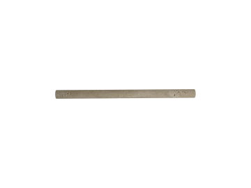 LIGHT TRAVERTINE LINER PENCIL FILLED AND HONED 