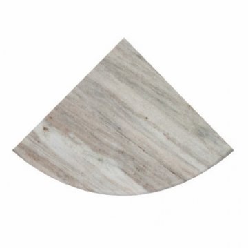 PALISSANDRO MARBLE CORNER SHELF 9