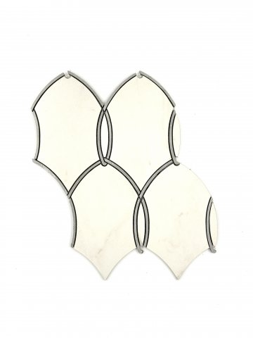 WJP 712 GENTLE MIR GREY PORCELAIN WATERJET  POLISHED 
