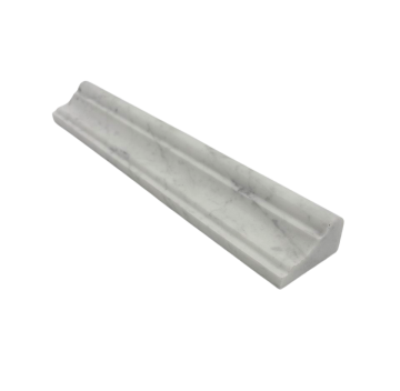 BIANCO CARRARA MARBLE LINER HONED CROWN MOLDING 2