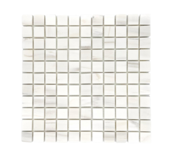 DOLOMITE MARBLE MOSAIC POLISHED SQUARES 1