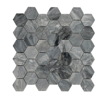 BARDIGLIO MARBLE MOSAIC POLISHED HEXAGON 2