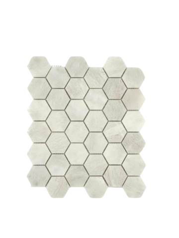 ICEBERG MARBLE MOSAIC POLISHED HEXAGON 2